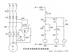 三相异步电机能耗制动原理图解