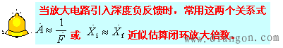 反馈的定义及一般表达式