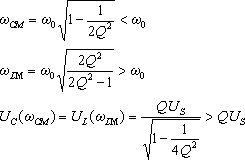 电感、电容电压的频率特性