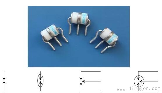 气体放电管的原理图符号