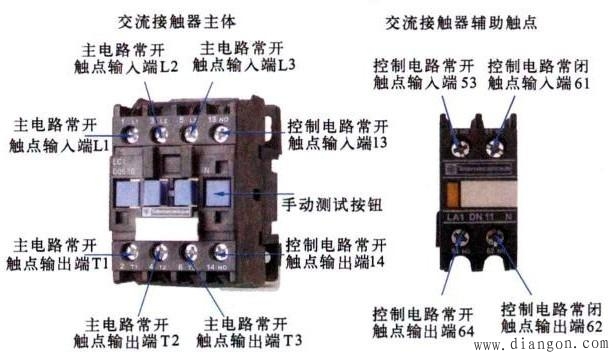 交流接触器实物图_交流接触器电气符号、工作原理 交流接触器实物图_交流接触器电气符号、工作原理
