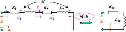 耦合互感的串联电路 耦合互感的串联电路