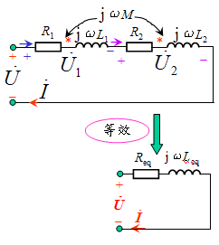 耦合互感的串联电路 耦合互感的串联电路