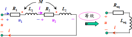 耦合互感的串联电路 耦合互感的串联电路