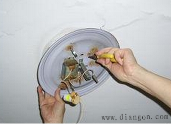 led吸顶灯安装图解