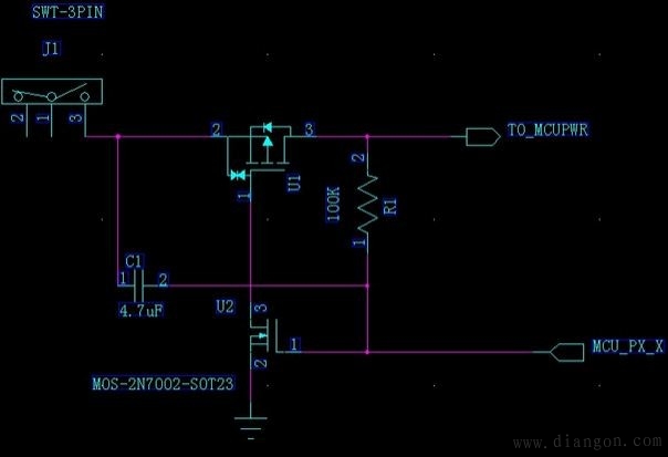 福禄克数字万用表自动关机电路解析