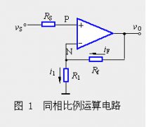 同相比例运算电路