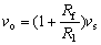 同相比例运算电路