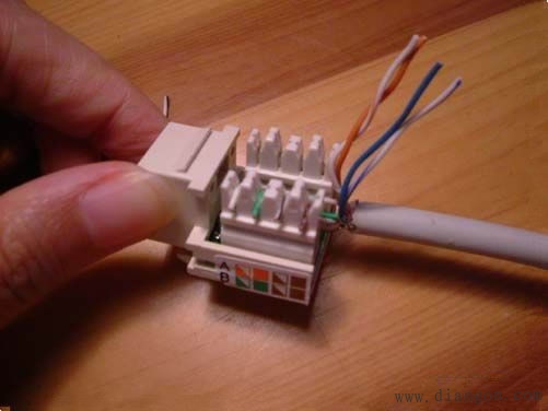 电脑网线插座怎么接线?电脑网线插座接法图解