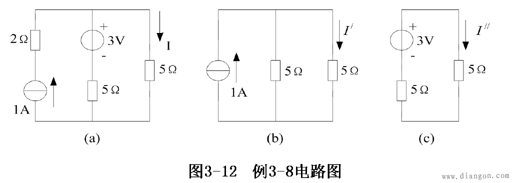 电路叠加定理习题