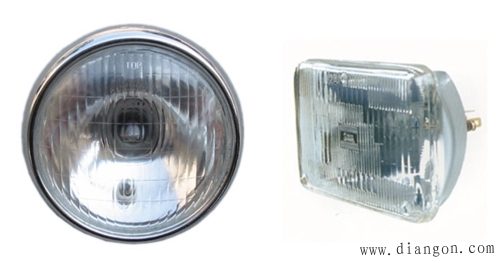前照灯的光学系统