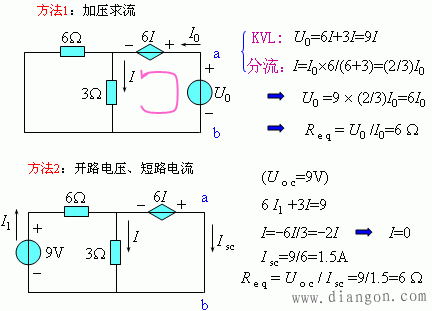 电路戴维宁定理和诺顿定理