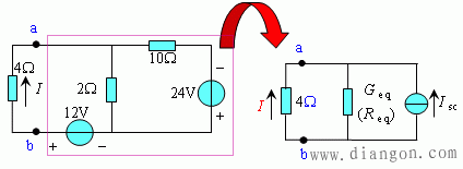 电路戴维宁定理和诺顿定理