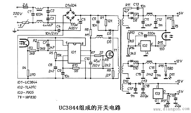 变频器基本电路原理_变频器原理图