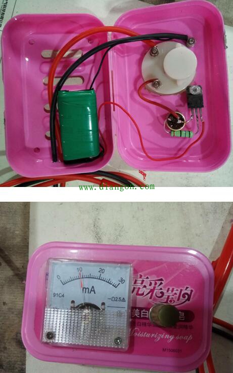 自制带电流指示的4~20mA电流信号发生器