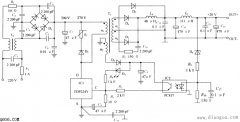 低噪声开关电源原理电路图