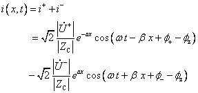 均匀传输线方程的正弦稳态解 均匀传输线方程的正弦稳态解