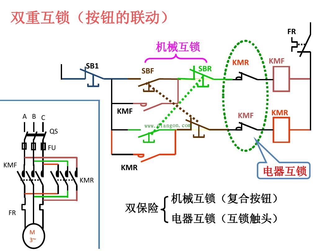 电气二次回路看图口诀