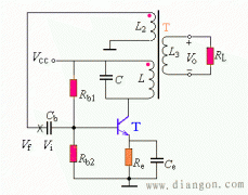 变压器反馈LC振荡电路