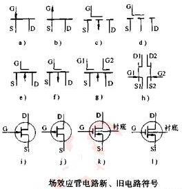 场效应管引脚识别方法