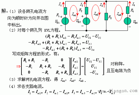 电路网孔电流法和回路电流法 电路网孔电流法和回路电流法