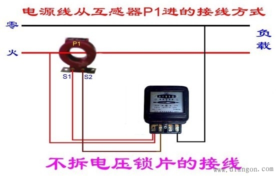 单相电度表的原理与安装