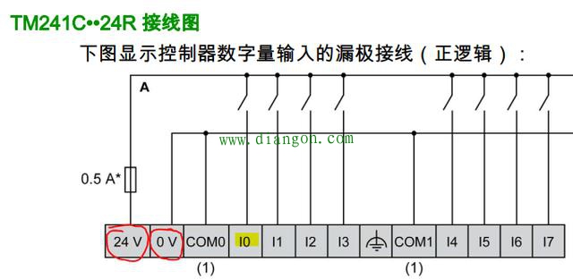 PLC与接近开关接线方法图解 PLC与接近开关接线方法图解