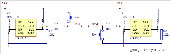 常见复位电路原理图