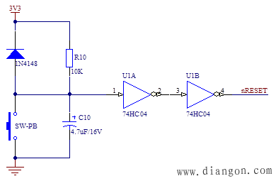 常见复位电路原理图