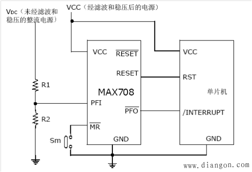 常见复位电路原理图