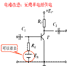基本共射极放大电路的组成