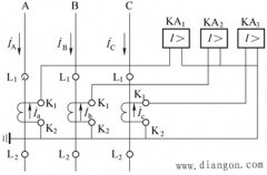 电流互感器与电流继电器的接线方式