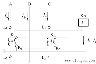 电流互感器与电流继电器的接线方式 电流互感器与电流继电器的接线方式
