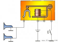 喇叭继电器构造和接线方法
