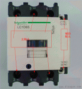 施耐德交流接触器的接线方法图解