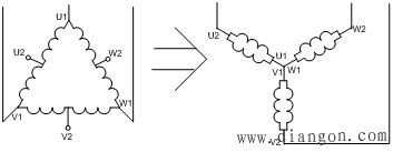 高低速电机原理与接线图