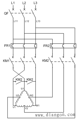 高低速电机原理与接线图