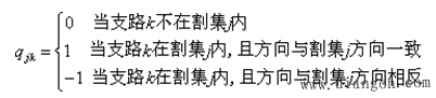 割集矩阵与节点电流定律 割集矩阵与节点电流定律