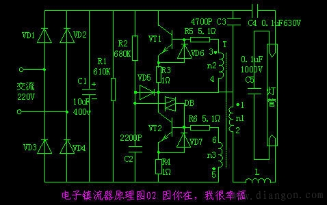 电感镇流器与电子镇流器的区别