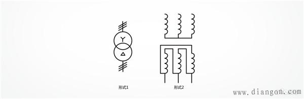变压器电气符号