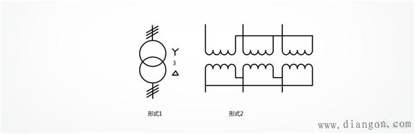 变压器电气符号