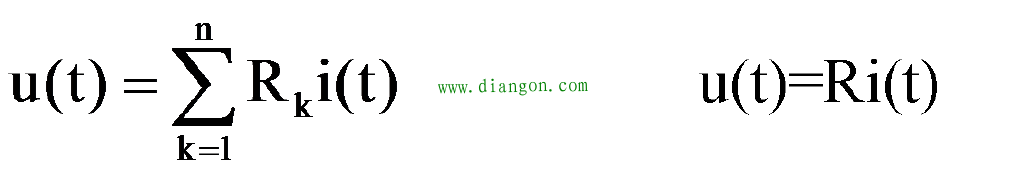 无源电阻单口网络的等效电路 无源电阻单口网络的等效电路