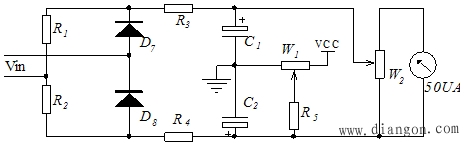DA-16电压表原理和使用说明
