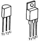 直观识别双向晶闸管的管脚