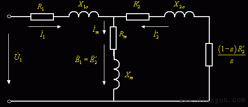 异步电动机的等效电路