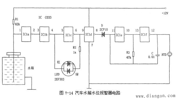 门电路在汽车电子电路中的综合应用