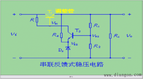 线性串联型稳压电路
