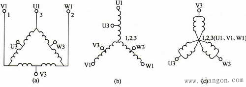 双速电动机接线图