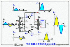 变压器耦合推挽功率放大电路