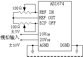 大于8位的A/D转换器接口